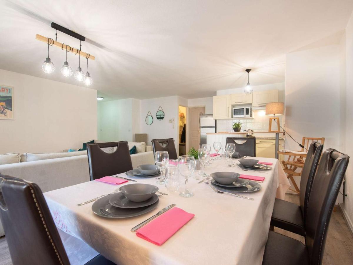 Appartement 6 Pers, Centre St-Lary, 2 Ch + Cabine, Garage, Balcon, Et Ascenseur - Fr-1-296-361 Saint-Lary-Soulan Zewnętrze zdjęcie